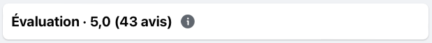 Evaluation avis Facebook
