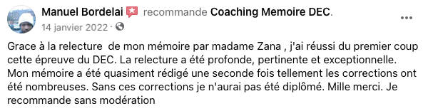 Avis Facebook Mémoire DEC 4